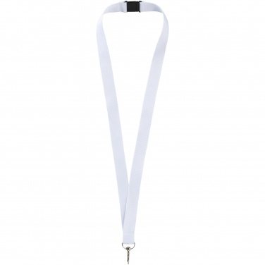 Logotrade Firmengeschenke das Foto: Lago Lanyard mit Sicherheitsverschluss