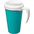 Americano® Grande 350 ml Isolierbecher, Aquablau / Weiß