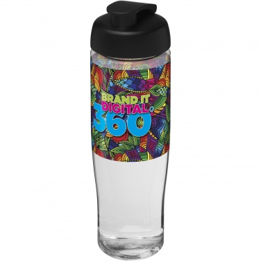 Logotrade Geschäftsgeschenke das Foto: H2O Active® Tempo 700 ml Sportflasche mit Klappdeckel