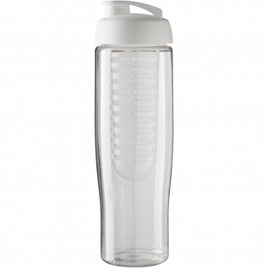 Logotrade Firmengeschenke das Foto: H2O Active® Tempo 700 ml Sportflasche mit Klappdeckel und Infusor