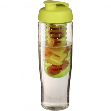 Logotrade Logogeschenke das Foto: H2O Active® Tempo 700 ml Sportflasche mit Klappdeckel und Infusor