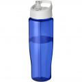 H2O Active® Tempo 700 ml Sportflasche mit Ausgussdeckel, Blau / Weiß