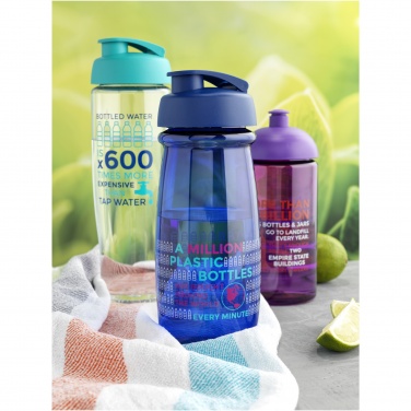 Logotrade Geschäftsgeschenke das Foto: H2O Active® Pulse 600 ml Sportflasche mit Klappdeckel