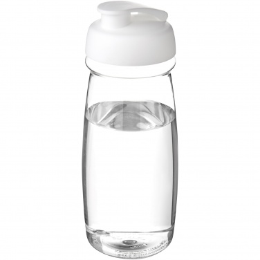 Logotrade Geschäftsgeschenke das Foto: H2O Active® Pulse 600 ml Sportflasche mit Klappdeckel