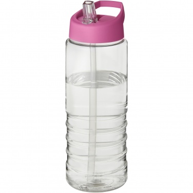 Logotrade Geschäftsgeschenke das Foto: H2O Active® Treble 750 ml Sportflasche mit Ausgussdeckel