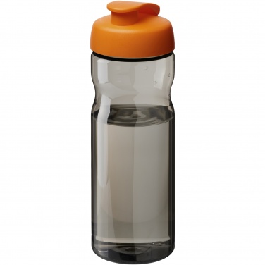 Logotrade Firmengeschenke das Foto: H2O Active® Eco Base 650 ml Sportflasche mit Klappdeckel