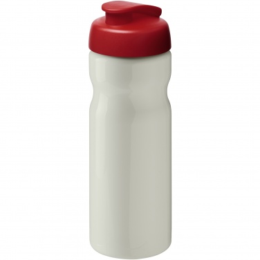 Logotrade Firmengeschenke das Foto: H2O Active® Eco Base 650 ml Sportflasche mit Klappdeckel