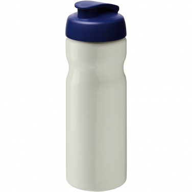 Logotrade Firmengeschenke das Foto: H2O Active® Eco Base 650 ml Sportflasche mit Klappdeckel