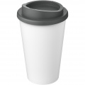 Americano® Eco 350 ml recycelter Becher, Weiß / Grau