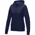 Ruby Hoodie mit durchgehendem Reißverschluss aus Bio-Material für Damen, Marine