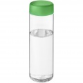 H2O Active® Vibe 850 ml Sportflasche mit Drehdeckel, Transparent / Grün