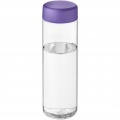 H2O Active® Vibe 850 ml Sportflasche mit Drehdeckel, Transparent / Lila