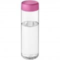 H2O Active® Vibe 850 ml Sportflasche mit Drehdeckel, Transparent / Rosa