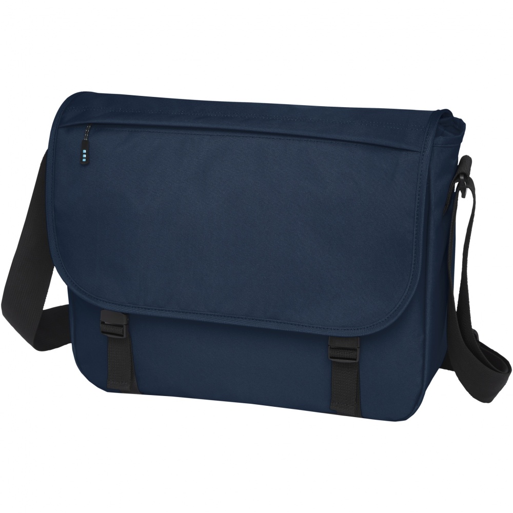 Logotrade Geschäftsgeschenke das Foto: Baikal 15" RPET Laptoptasche GRS-zertifiziert 12L