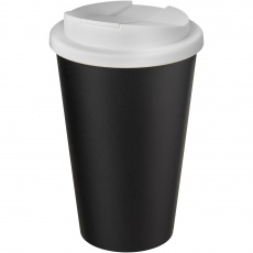 Americano® Eco 350 ml recycelter Becher mit auslaufsicherem Deckel