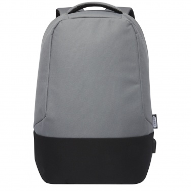 Logotrade Werbeartikel das Foto: Cover Diebstahlsicherer GRS RPET Rucksack 18L