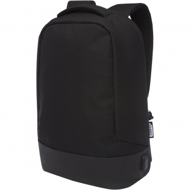 Logotrade Werbegeschenke das Foto: Cover Diebstahlsicherer GRS RPET Rucksack 18L