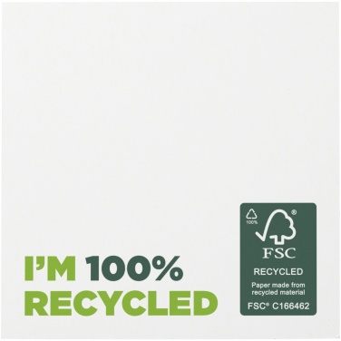 Logotrade Werbeartikel das Foto: Sticky-Mate® recycelte Haftnotizen 75 x 75 mm