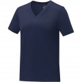 Somoto T-Shirt mit V-Ausschnitt für Damen, Marine