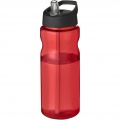 H2O Active® Base Tritan™ 650 ml Sportflasche mit Ausgussdeckel, Rot / Tiefschwarz