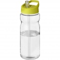 H2O Active® Base Tritan™ 650 ml Sportflasche mit Ausgussdeckel, Transparent klar / Limette