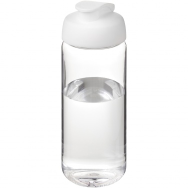 Logotrade Firmengeschenke das Foto: H2O Active® Octave Tritan™ 600-ml-Sportflasche mit Klappdeckel