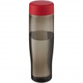 H2O Active® Eco Tempo 700 ml Wasserflasche mit Drehdeckel, Rot / Anthrazit