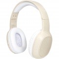 Riff Weizenstroh-Bluetooth®-Kopfhörer mit Mikrofon, Beige