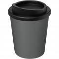 Americano® Espresso 250 ml recycelter Isolierbecher, Grau / Tiefschwarz