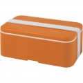 MIYO Lunchbox, Orange / Weiß