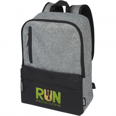 Logotrade Werbeartikel das Foto: Reclaim 15" GRS recycelter Laptop Rucksack 14 L