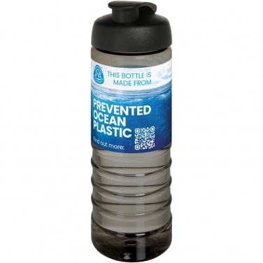 Logotrade Werbeartikel das Foto: H2O Active® Eco Treble 750 ml Sportflasche mit Stülpdeckel