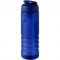 H2O Active® Eco Treble 750 ml Sportflasche mit Stülpdeckel, Blau / Blau