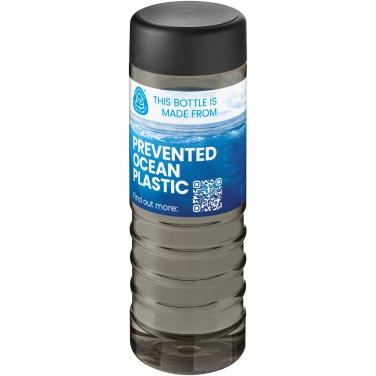 Logotrade Geschäftsgeschenke das Foto: H2O Active® Eco Treble 750 ml Sportflasche mit Drehdeckel