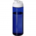 H2O Active® Eco Vibe 850 ml Sportflasche mit Klappdeckel, Blau / Weiß