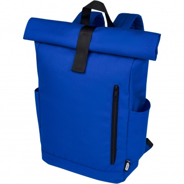 Logotrade werbemittel das Foto: Byron 15,6" GRS RPET Roll-Top Rucksack 18 L