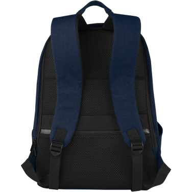 Logotrade werbemittel das Foto: Joey 15,6 Zoll Anti-Diebstahl Laptop Rucksack 18 L aus GRS-recyceltem Canvas