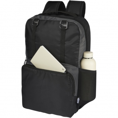 Logotrade werbemittel das Foto: Trailhead 15" GRS recycelter zweifarbiger Laptop-Rucksack 14 L