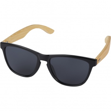 Logotrade Werbegeschenke das Foto: Sun Ray Ocean Bound Sonnenbrille aus Kunststoff und Bambus