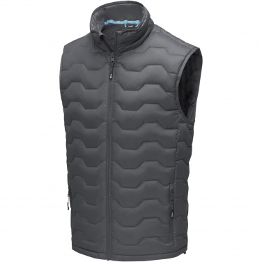 Logotrade Geschäftsgeschenke das Foto: Epidote GRS isolierter Daunen-Bodywarmer aus recyceltem Material für Herren