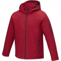 Notus wattierte Softshell Herrenjacke, Rot