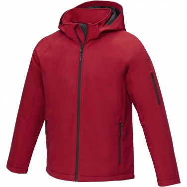 Logotrade Werbeartikel das Foto: Notus wattierte Softshell Herrenjacke