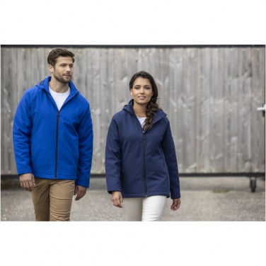 Logotrade Werbeartikel das Foto: Notus wattierte Softshell Damenjacke