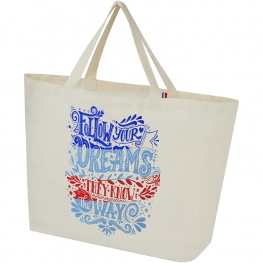 Logotrade werbemittel das Foto: Cannes 200 g/m² Shopper Tragetasche aus recyceltem Material 10L