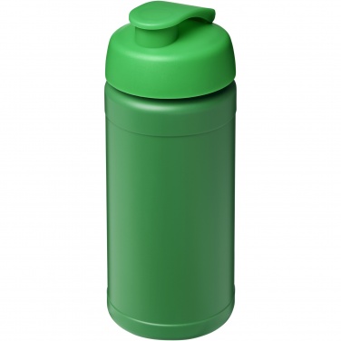 Logotrade Logogeschenke das Foto: Baseline 500 ml recycelte Sportflasche mit Klappdeckel