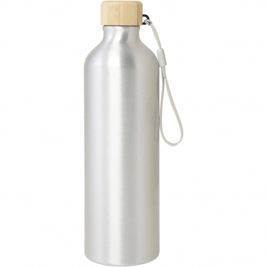 Logotrade Geschäftsgeschenke das Foto: Malpeza 770 ml RCS-zertifizierte Wasserflasche aus recyceltem Aluminium