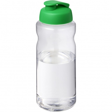 Logotrade Werbeartikel das Foto: H2O Active® Big Base 1L Sportflasche mit Klappdeckel 