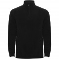 Himalaya 1/4 Zip - Fleecepullover für Herren, Durchgehend schwarz