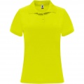 Monzha Sport Poloshirt für Damen, Fluor Gelb