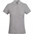 Prince Poloshirt für Damen, Grau meliert